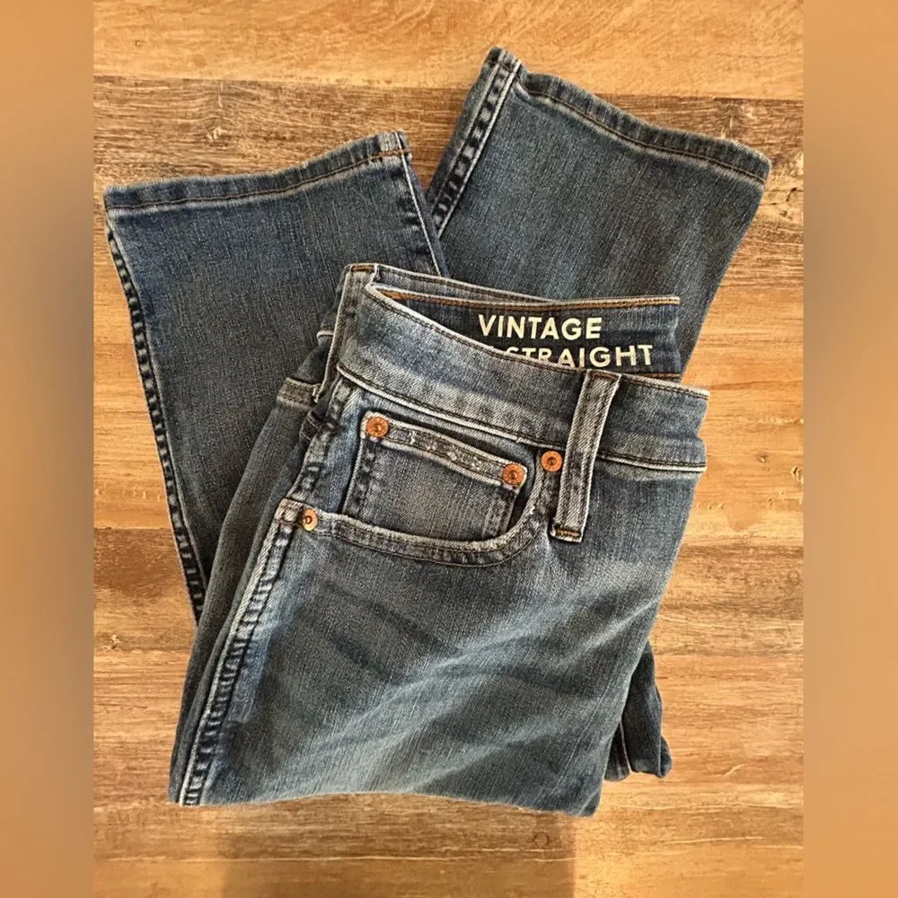 J.‎ Crew Re-Imagined Women's Vintage Slim Straight Jeans, Size 28